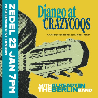 Django at Crazy Coqs