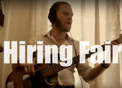 Hiring Fair – Pete Thomas in play – Benji Kirkpatrick and the Excess