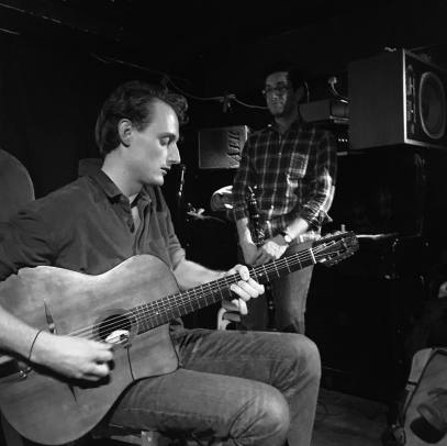 Harry Diplock of the Nocturne Trio at Kansas Smitty's
