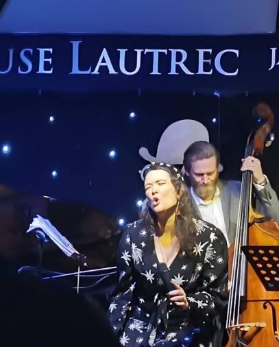 Natalia Amy Douglas, Pete Thomas et al play jazz at the Toulouse Lautrec Jazz Club