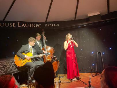The Victoria Bass Trio at the Toulouse Lautrec Jazz Club