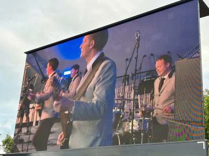 The Bluejays including Pete Thomas at Battersea Park's Movies and Musicals concert 2026